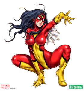 marvel-comics-spider-woman-bishoujo-illustration